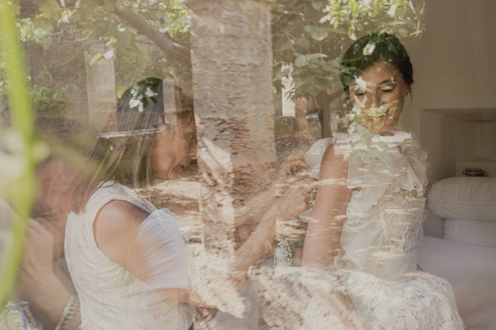 preparazione matrimonio sposa