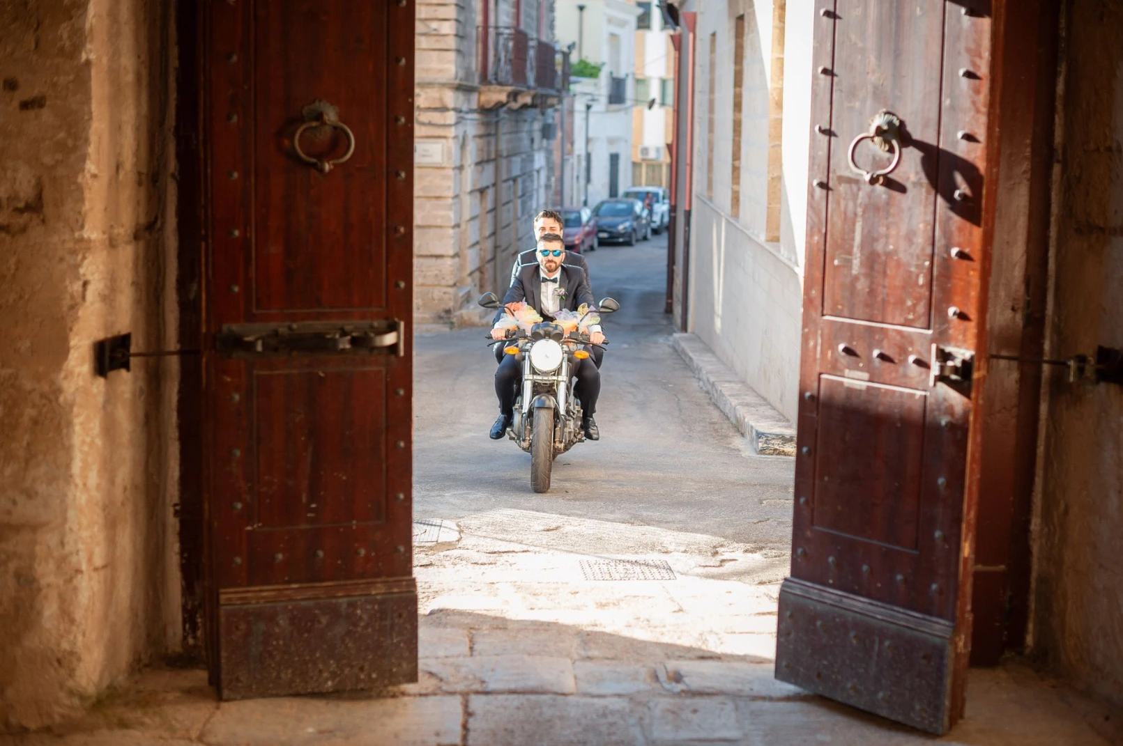 arrivo sposi